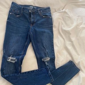 Old Navy jeans, EUC, Rockstar, Super Skinny, Mid-Rise, Size 4